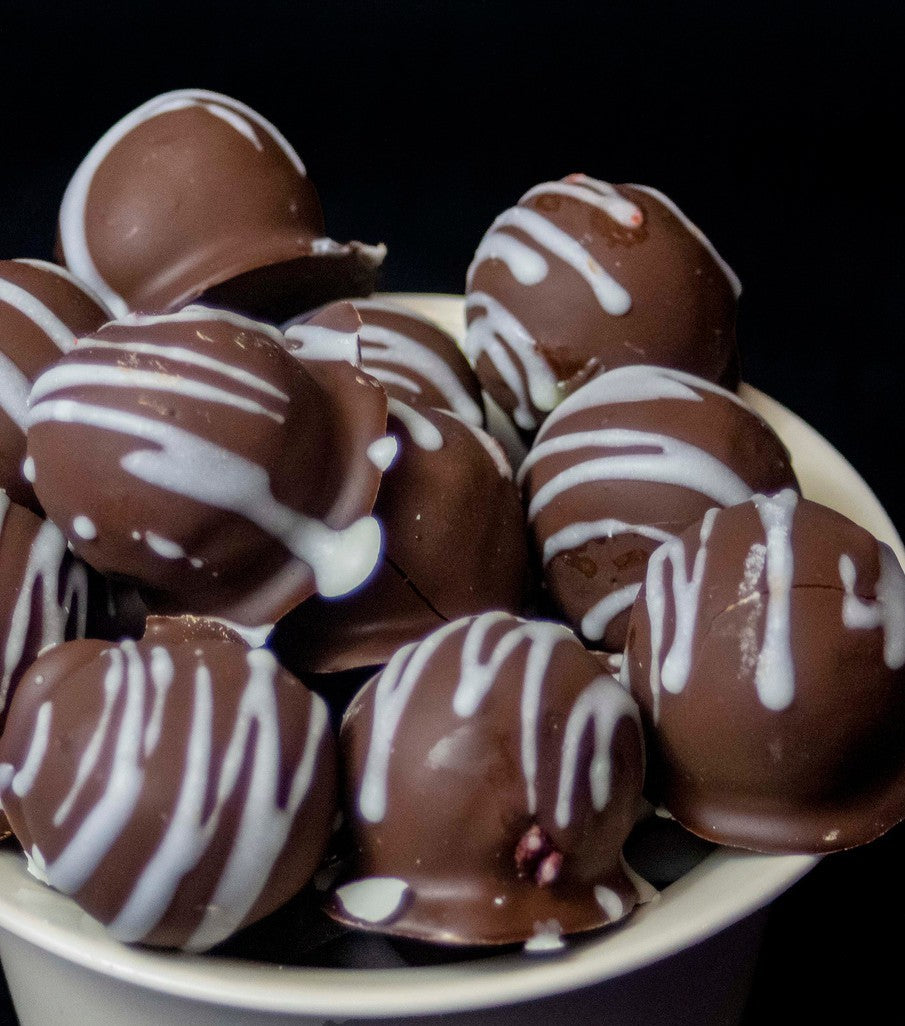 Red Velvet Balls Tub