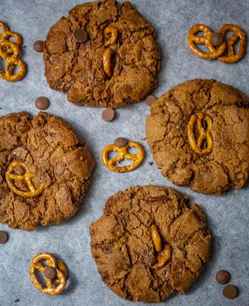 Giant Nutella & Pretzel CBD  Cookie